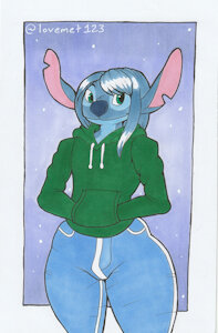 Greeting Stitch 1 by Lovemet123
