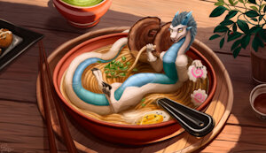 Ramen YCH for Winter_gem !!! by Bzew