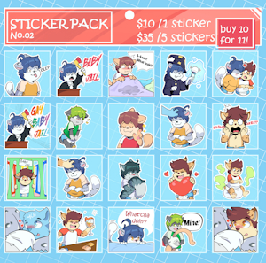 Sticker packs! by LuceBontemps