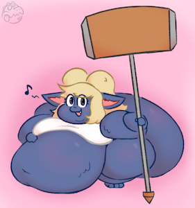 Satisfied Shortstack by OverfedPets