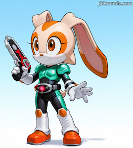 [AI] Kamen-Rider Cream by KainswordShadowkan