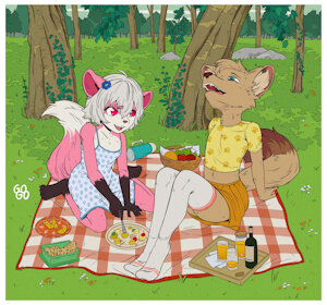 Picnic (Commission) by GOGOGREY