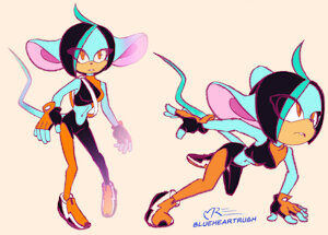 Zip the Mouse by BlueHeartRush