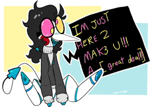 La creatura Spam by pawsonpaper