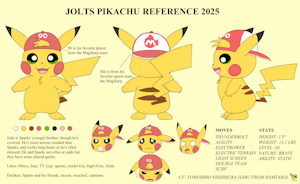 Jolts Pikachu Reference 2025 by pichu90