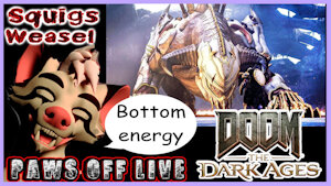 DOOM Dark Ages Serrat The Big Bad Bottom Dragon by Craftyandy