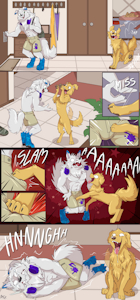 Daddy's Home! Come Gimme a High Fi—GAAAAHHH! by DreamGod