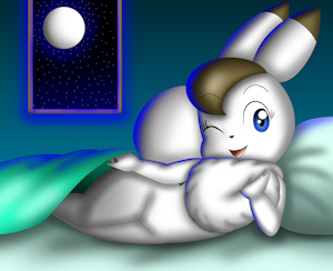 Bedtime with Bokko by KazuBnnuy