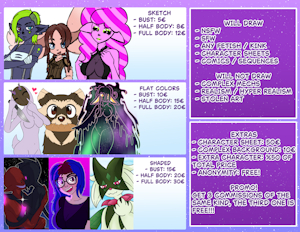 Commission Sheet by DuArtPengu