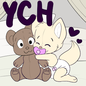 Open YCH 611 - Plushie Hug (unlimited slots available) by UniaMoon