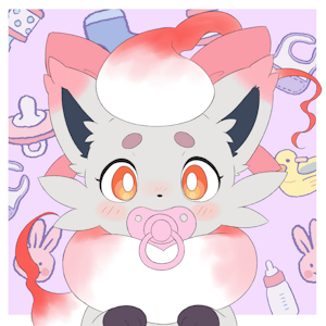 Mina the Zorua by PastelPanties