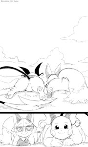 [Commission] Raichu & Nickit by WinickLim