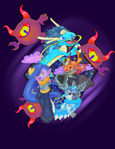 The Yokai Cavalry Returns by CandiPhoenixesArt