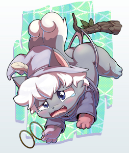 Commission - hanging around by LKIWS