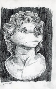 Wolf Achilles Sketch by zaverose