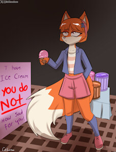 Vivian has an ice cream, you do not [Basic Shadows] by CaliLuminos