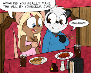 Dinner date by Pokefound