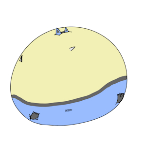 Lucario ball by Jamestom200