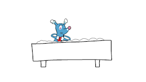 Bibi in a bathtub reading by JeanTheDrizzlie