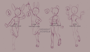 YCH - Reference sheet (1 & 4 OPEN) by MidnightGospel