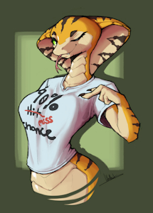 Raffle. Snek by LilTellTails