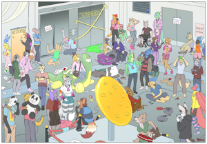 Convention Hall (art) by Musuko42