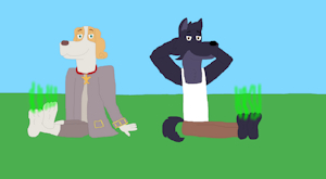 Belfort and Lupin Smelly Feet by sebashton