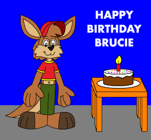 Happy Birthday Brucie by ToonlandianFox2002