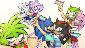 Pride Month 2025 - Sonadow College Life Pride by GottaGoBlastNSFW