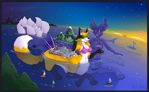 Island Tauradise by WarriorKitten