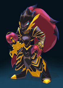 Armored Zoroark. Comm.#841 by cyndybell