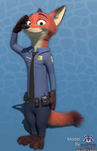 Officer Wilde by RasterRaccoon