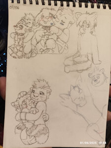 Skecthing Traditional by AnOwOtterNPC