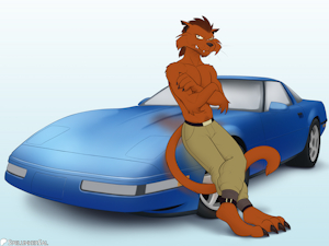 Dark Jake's Car (Patreon Ult. Comm) 05/2025 by SpelunkerSal