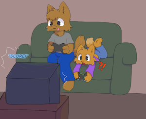 gayming by thefunnykitty
