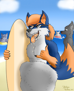 Hang Ten, Brah! [Vore Alt.] by Valsotic