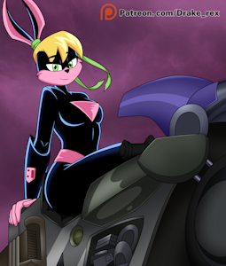 Patreon poll winer. Lexi Bunny by DrakeRex