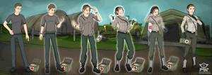 Reporting for duty! - Medic TG TF by GlobbinArts