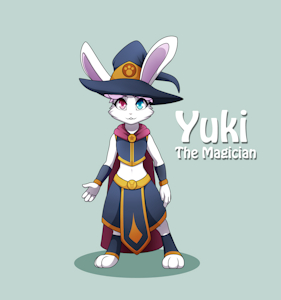 Yuki the Bunny by Quetzalli