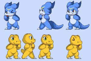 spritesheet by Greywolfie