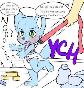 Open YCH 617 - On the run (unlimited slots available) by UniaMoon
