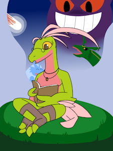 She Reads by AaronAmethyst