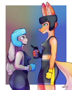 Judy Vs. Diane by xDarkF0x