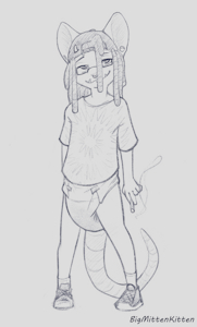 Stinky Rat by BigMittenKitten