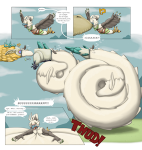 Commission - Tulin Encountered the Light Dragon by WolfgerLynel