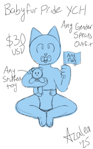 Baby Pride Flag YCH by BabyAzalea