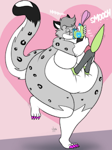 [C] Big Kissy Kitty by JAMEArts