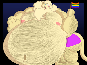 Pride Lion by KingBigWolf