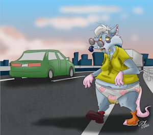 Freeway Stroll by BlaueRatte