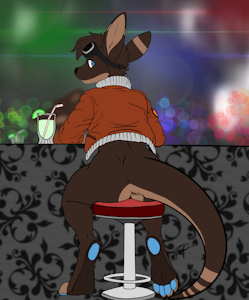 Orion at the Lounge by zephyrpanthur